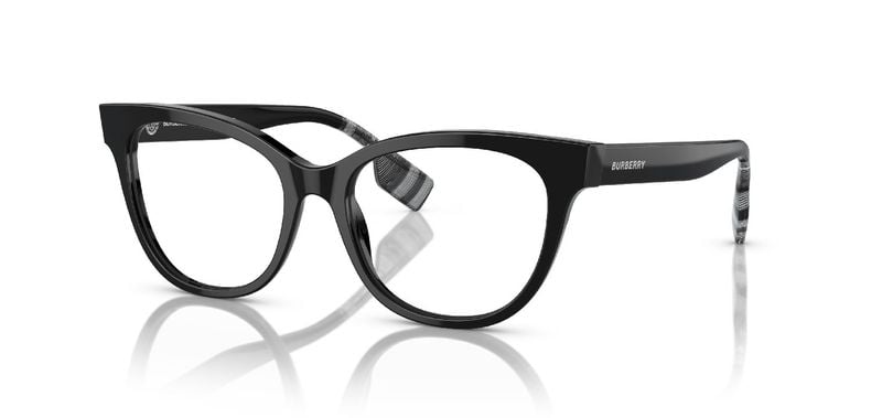 Burberry Schmetterling Brillen 0BE2375 Schwarz für Damen