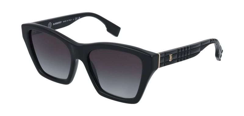 Burberry Quadratisch Sonnenbrillen 0BE4391 Schwarz für Damen
