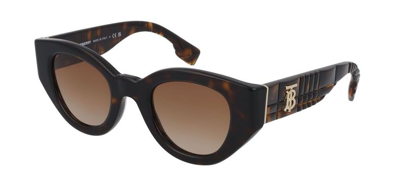 Burberry Round Sunglasses 0BE4390 Tortoise shell for Woman