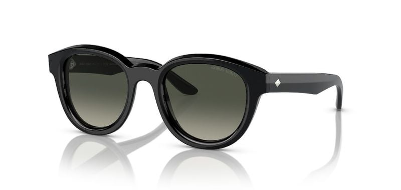 Giorgio Armani Round Sunglasses 0AR8181 Black for Woman