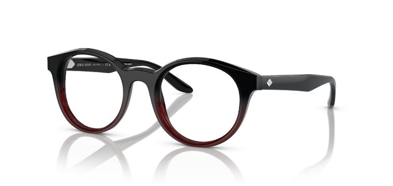 Giorgio Armani Round Eyeglasses 0AR7239 Black for Woman