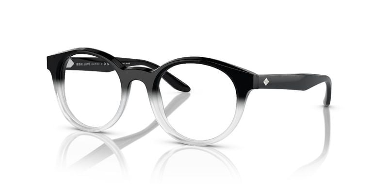 Giorgio Armani Rund Brillen 0AR7239 Schwarz für Damen