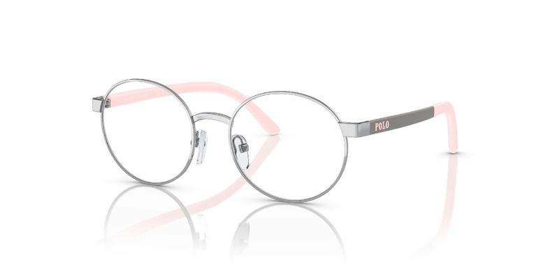 Polo Prep Round Eyeglasses 0PP8041 Silver for Kid