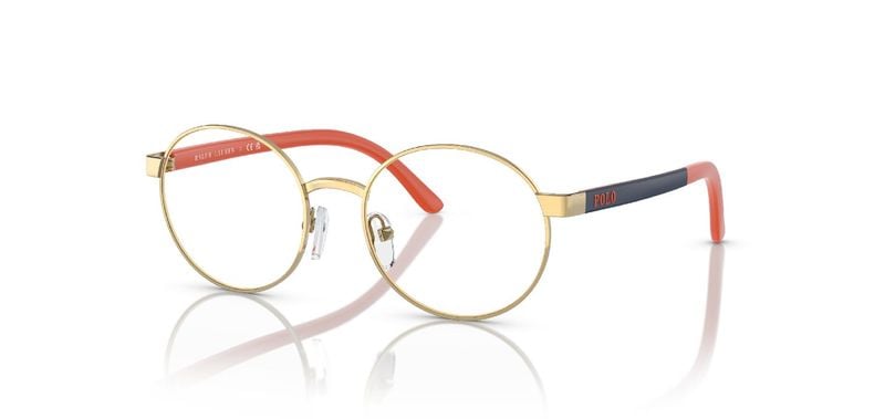 Lunettes de vue Polo Prep Ronde 0PP8041 Doré pour Enfant