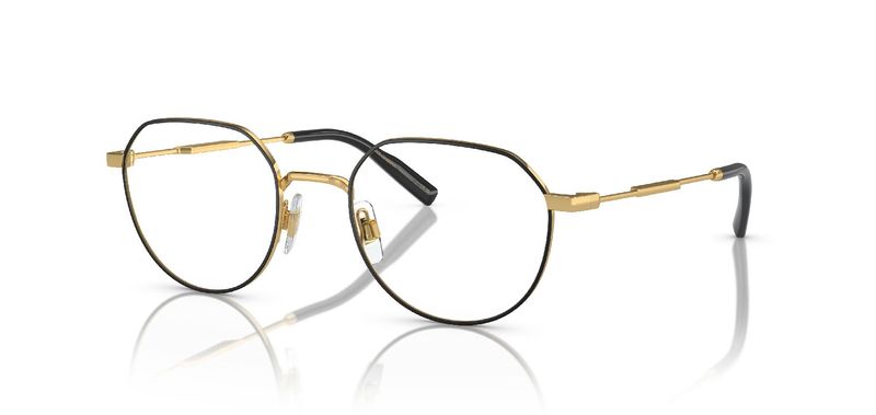 Dolce & Gabbana Round Eyeglasses 0DG1349 Black for Man