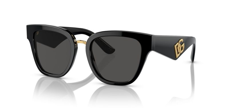 Lunettes de soleil Dolce & Gabbana Papillon 0DG4437 Noir pour Femme