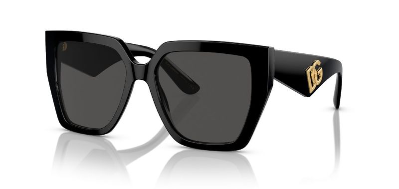 Dolce & Gabbana Quadratisch Sonnenbrillen 0DG4438 Schwarz für Dame