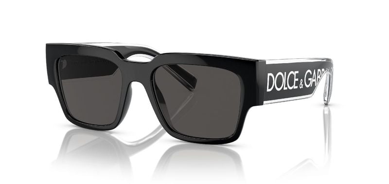 Lunettes de soleil Dolce & Gabbana Carré 0DG6184 Noir pour Homme