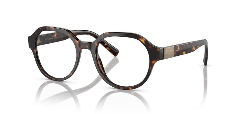 Dolce & Gabbana Round Eyeglasses 0DG3367 Tortoise shell for Man