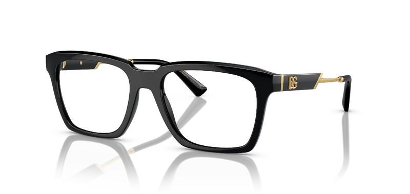 Dolce & Gabbana Quadratisch Brillen 0DG5104 Schwarz für Herren