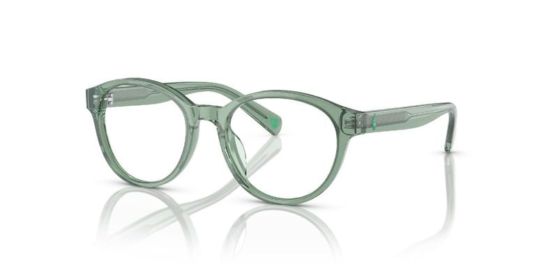 Polo Prep Round Eyeglasses 0PP8546U Green for Kid