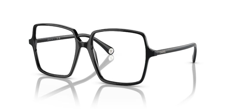 Lunettes de vue Chanel Carré 0CH3448 Noir pour Femme