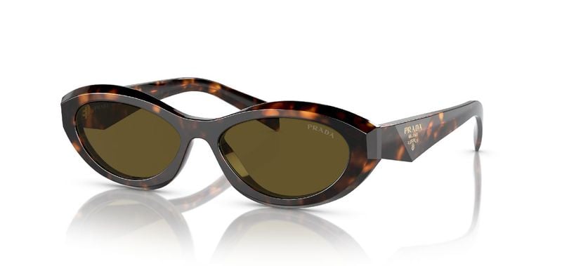 Prada Fantasie Sonnenbrillen 0PR 26ZS Grün für Damen