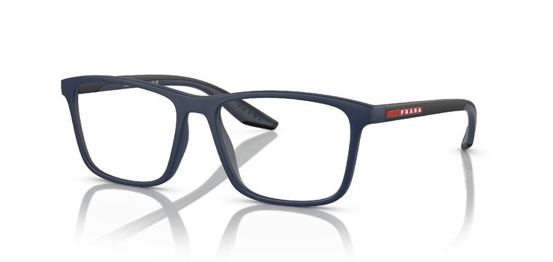 Prada Linea Rossa Quadratisch Brillen 0PS 01QV Blau für Herr