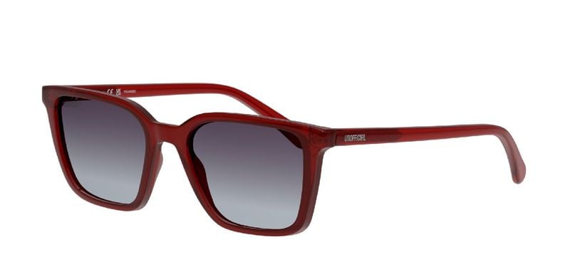 Lunettes de soleil Unofficial Carré 0UJ6035 Rouge pour Enfant