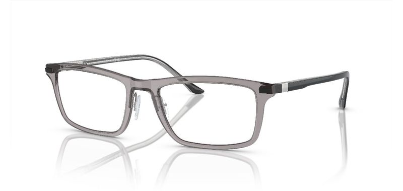 Philippe Starck Rechteckig Brillen 0SH2081 Grau für Herr