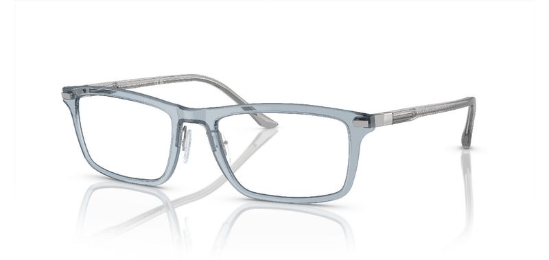 Philippe Starck Rechteckig Brillen 0SH2081 Blau für Herr