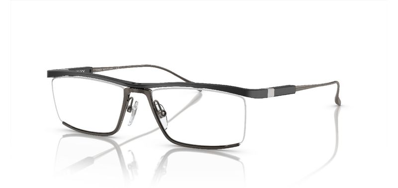 Philippe Starck Rectangle Eyeglasses 0SH2083T Black for Man