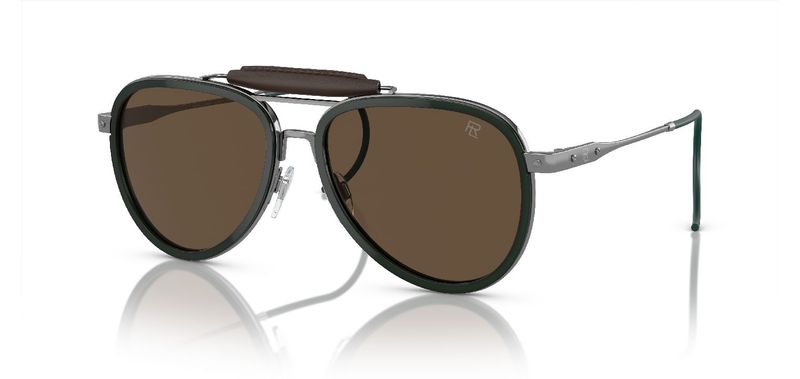 Ralph Lauren Pilot Sonnenbrillen 0RL7080Q Grün für Herr-Dame