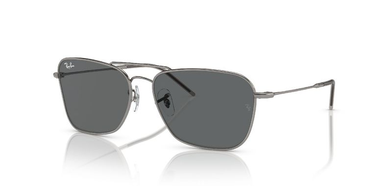 Ray-Ban Quadratisch Sonnenbrillen 0RBR0102S Grau für Herr-Dame