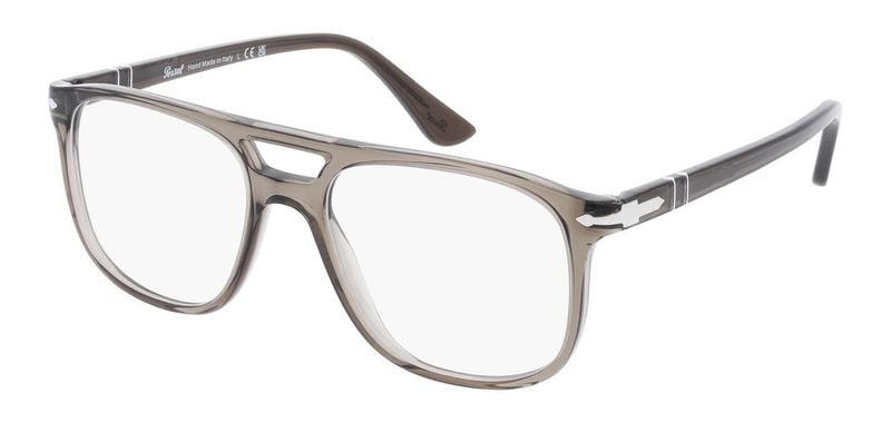 Lunettes de vue Persol Pilot 0PO3329V Gris pour Homme