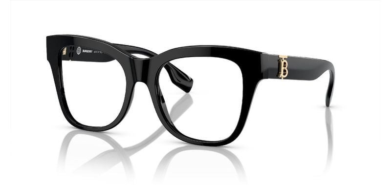 Burberry Carré Eyeglasses 0BE2388 Black for Woman