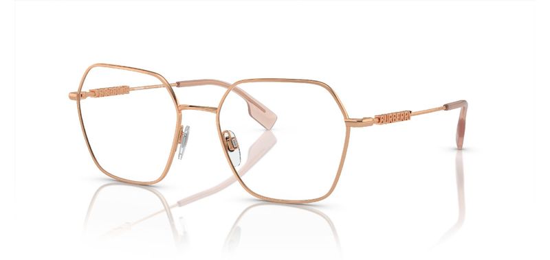 Burberry Quadratisch Brillen 0BE1381 Rosa für Dame