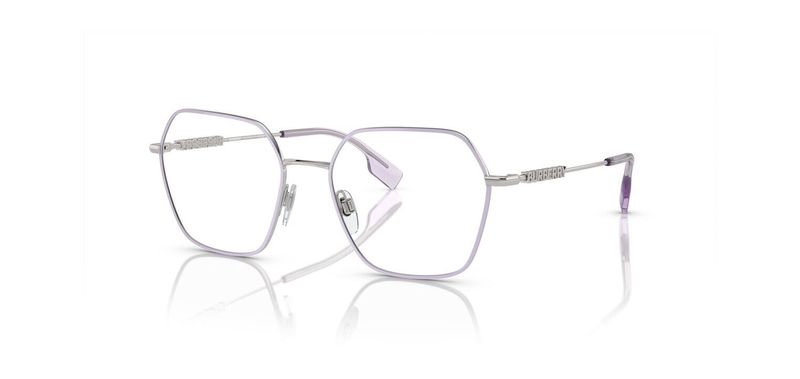 Burberry Quadratisch Brillen 0BE1381 Violett für Dame