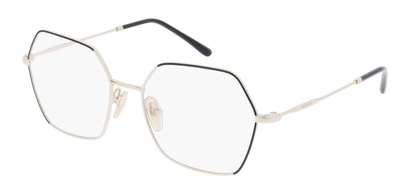 Vogue Sechseckig Brillen 0VO4297T Schwarz für Damen
