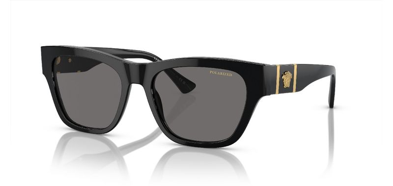 Versace Carré Sunglasses 0VE4457 Black for Man
