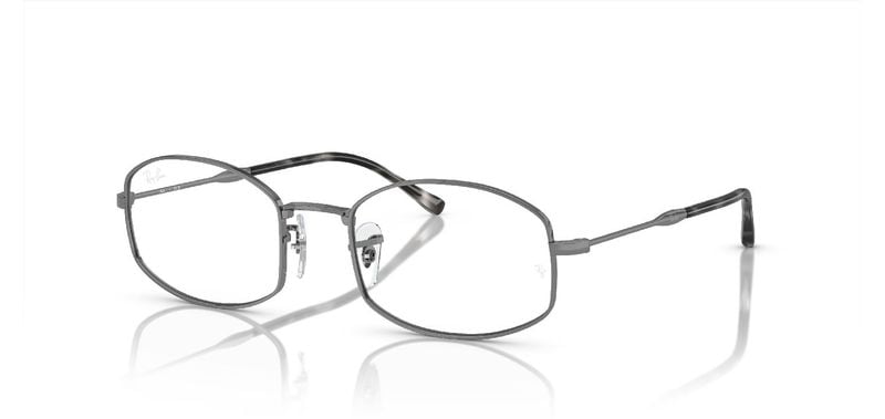 Ray-Ban Oval Brillen 0RX6510 Grau für Herren
