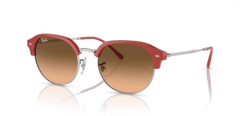 Ray-Ban Round Sunglasses 0RB4429 Red for Unisex