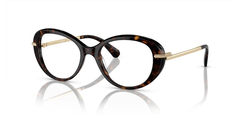 Swarovski Oval Eyeglasses 0SK2001 Tortoise shell for Woman