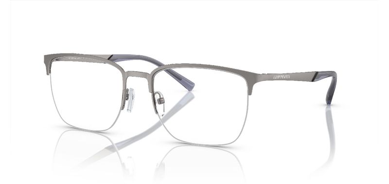 Emporio Armani Quadratisch Brillen 0EA1151 Grau für Herren