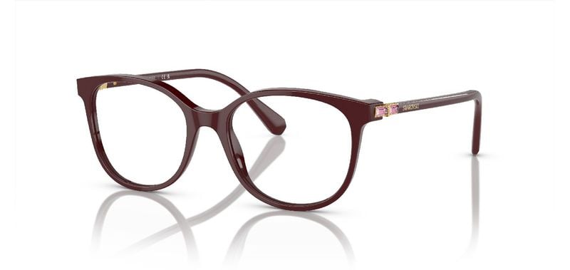 Swarovski Carré Eyeglasses 0SK2002 Red for Woman