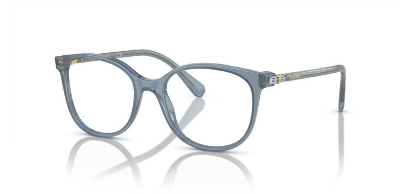 Lunettes de vue Swarovski Carré 0SK2002 Bleu pour Femme