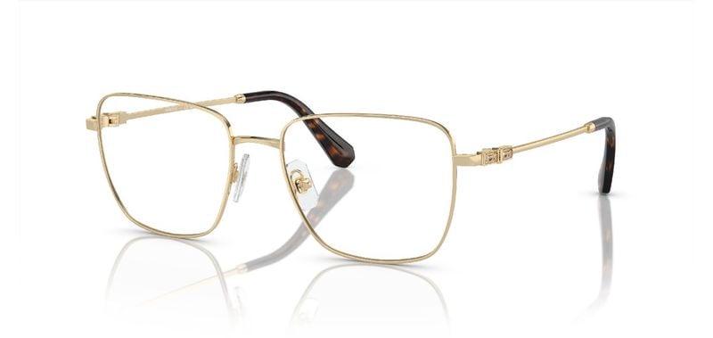 Swarovski Rectangle Eyeglasses 0SK1003 Gold for Woman