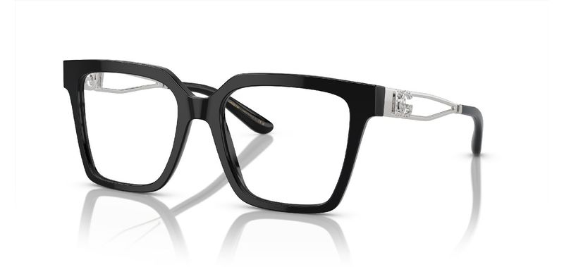 Dolce & Gabbana Carré Eyeglasses 0DG3376B Black for Woman