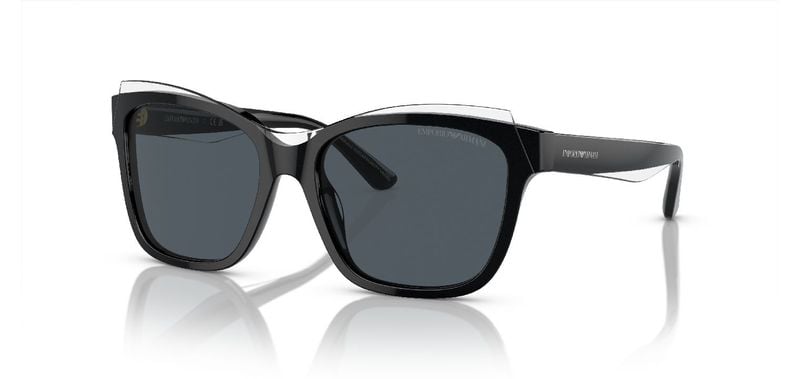 Lunettes de soleil Emporio Armani Carré 0EA4209 Noir pour Femme