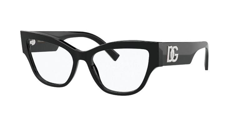 Lunettes de vue Dolce & Gabbana Papillon 0DG3378 Noir pour Femme