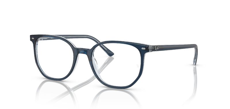 Ray-Ban Rechteckig Brillen 0RX5397 Blau für Herr