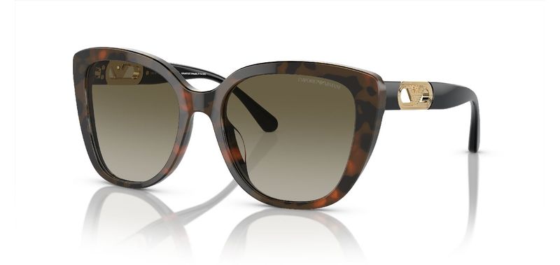 Emporio Armani Cat Eye Sunglasses 0EA4214U Black for Woman