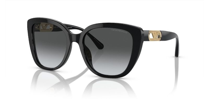 Emporio Armani Schmetterling Sonnenbrillen 0EA4214U Schwarz für Damen