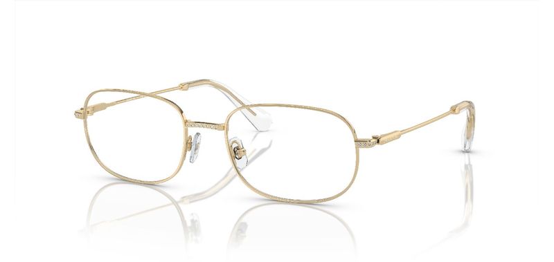 Swarovski Rechteckig Brillen 0SK1005 Gold für Dame