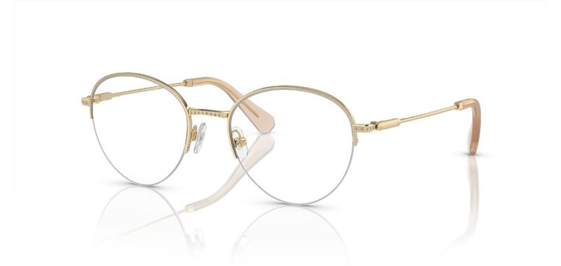 Lunettes de vue Swarovski Ronde 0SK1004 Doré pour Femme