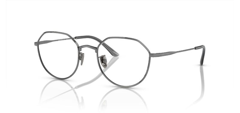 Lunettes de vue Giorgio Armani Ronde 0AR5142 Argenté pour Femme