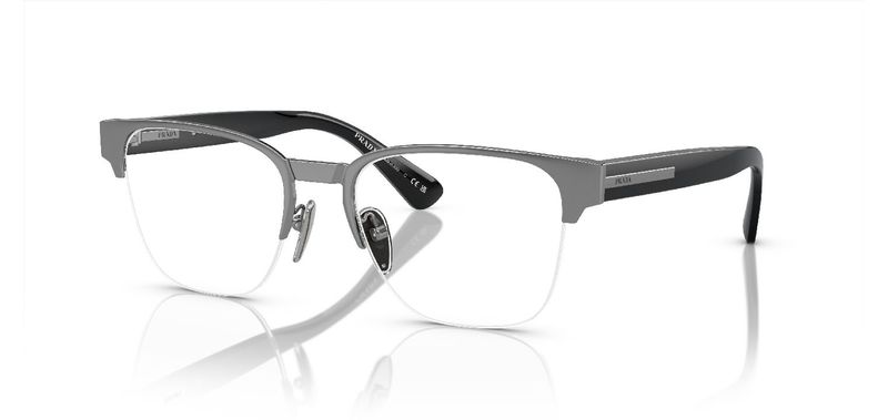 Prada Carré Eyeglasses 0PR A52V Grey for Man