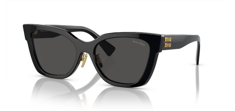 Miu Miu Carré Sunglasses 0MU 02ZS Black for Woman