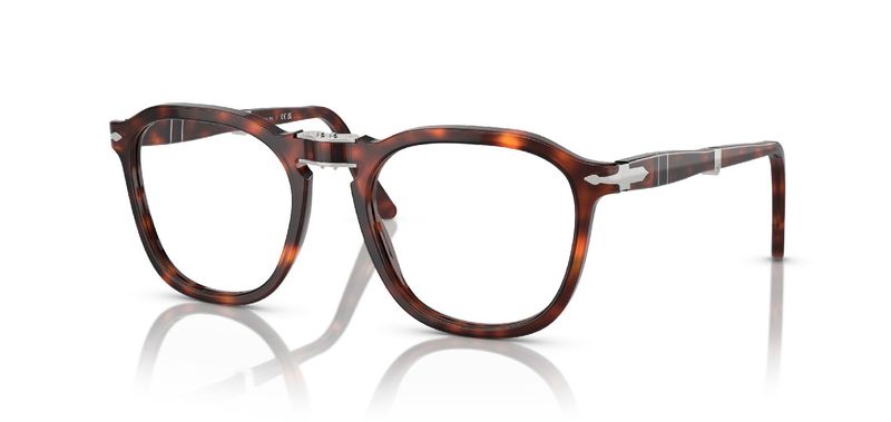 Persol Quadratisch Brillen 0PO3345V Schildpatt für Herr-Dame