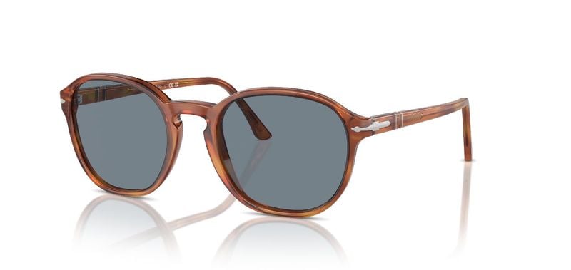 Persol Oval Sonnenbrillen 0PO3343S Rot für Damen/Herren